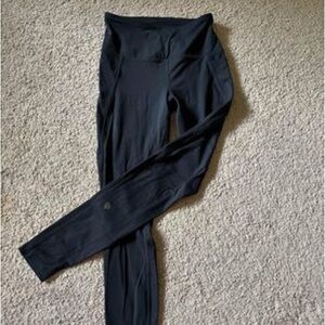 Black High Waisted 26” Side Pocket Legging